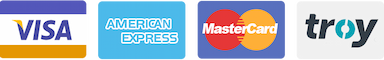 Kabul Edilen Ödemeler - Visa, MasterCard, Troy